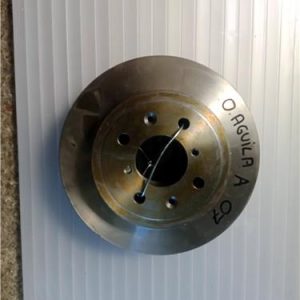 DISCO FRENO DELANTERO OPEL AGILA 2004