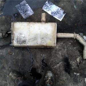 SILENCIADOR TRASERO VOLKSWAGEN GOLF VII 5G1 BE1 2012