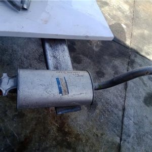 SILENCIADOR TRASERO OPEL REKORD E 1977
